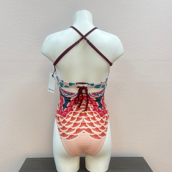 ANDREA IYAMAH Floral Multicolor One-Piece Swimsuit - Picture 6 of 9